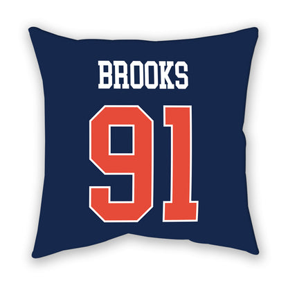 Illinois - NCAA Football : Cameron Brooks - Pillow-1