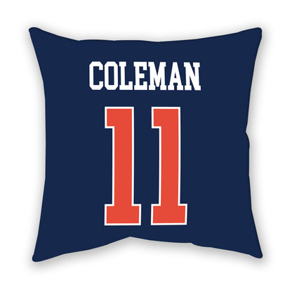Illinois - NCAA Men's Basketball : Quentin Coleman - Pillow-1