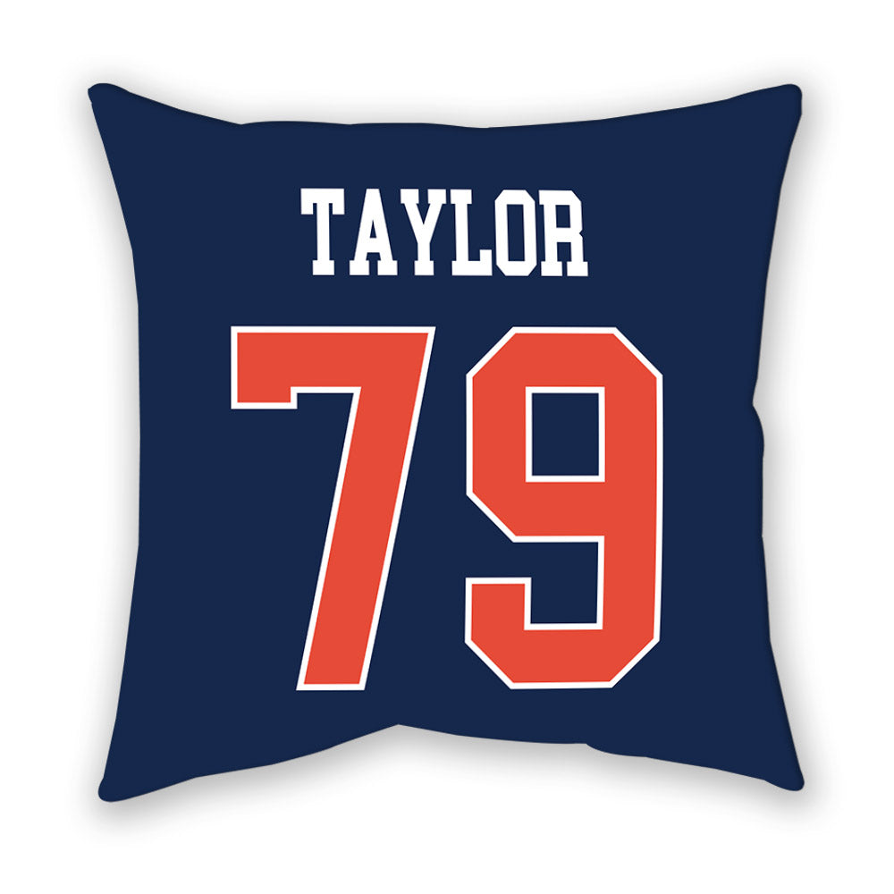 Illinois - NCAA Football : TJ Taylor - Pillow-1