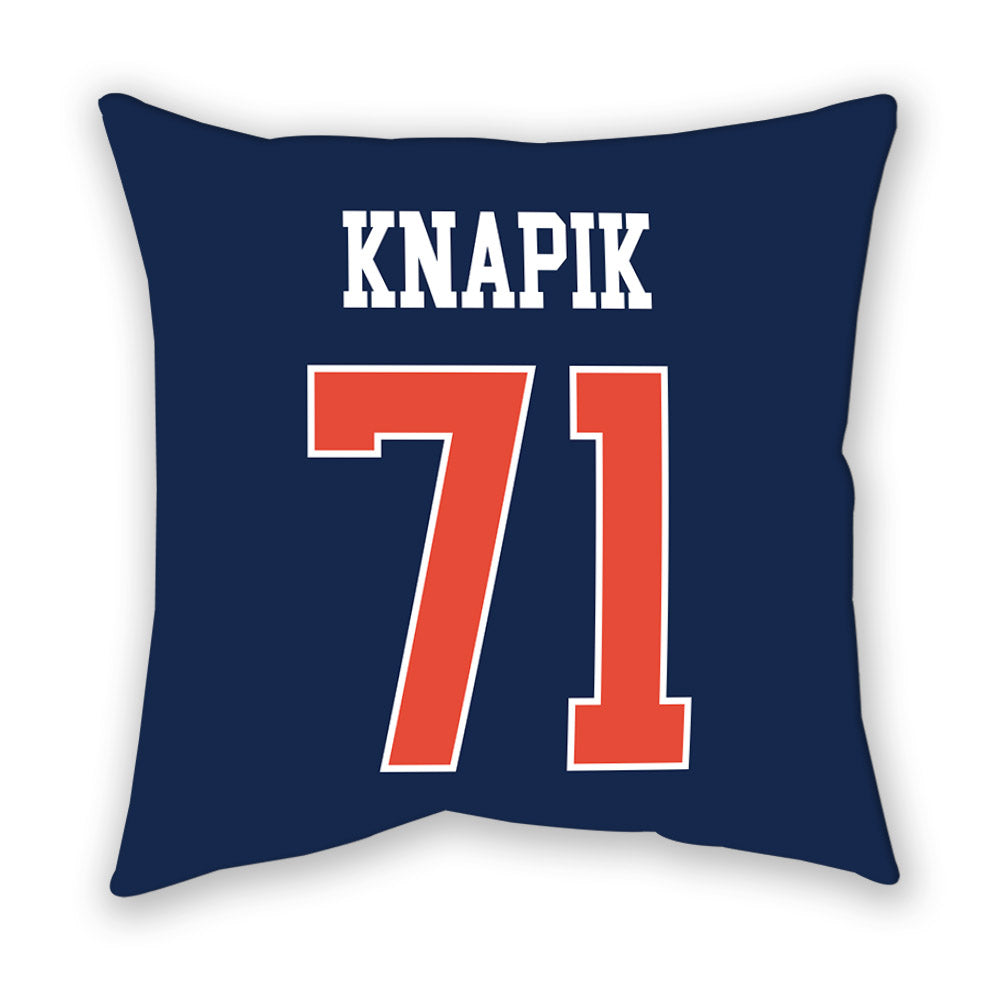Illinois - NCAA Football : Nathan Knapik - Pillow-1