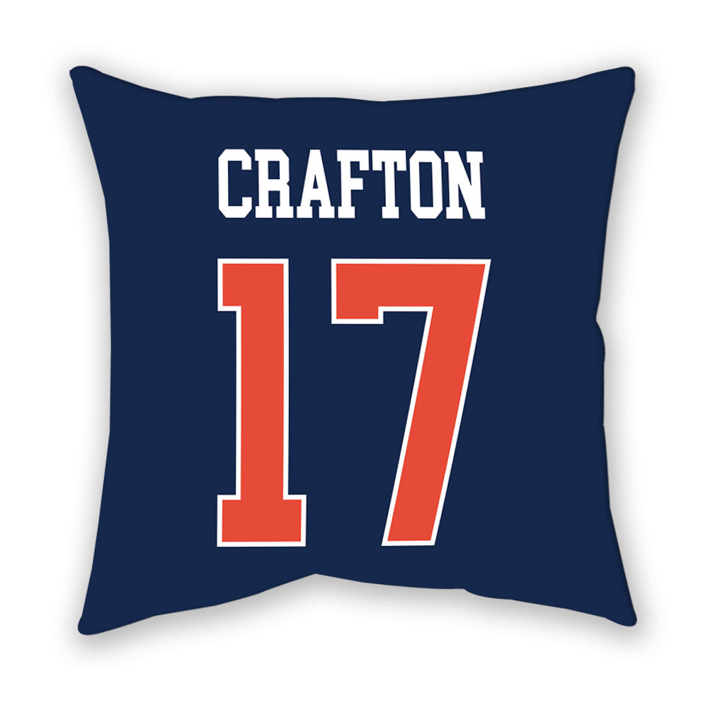 Illinois - NCAA Baseball : Cole Crafton - Pillow-1