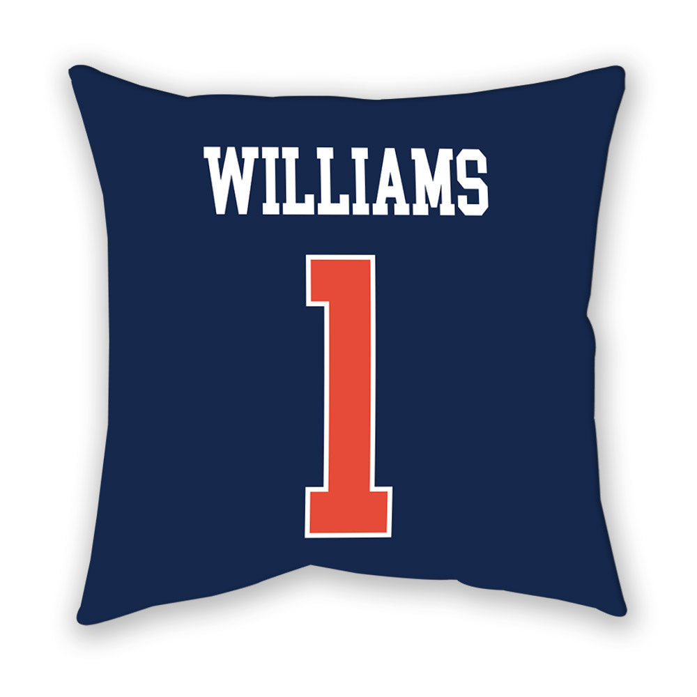 Illinois - NCAA Men's Basketball : Lincoln Williams - Pillow-1