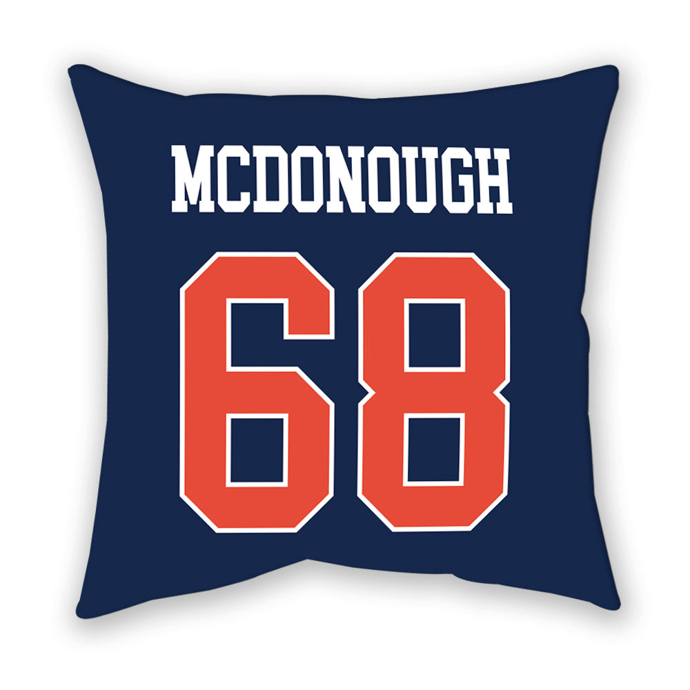 Illinois - NCAA Football : Michael McDonough - Pillow-1