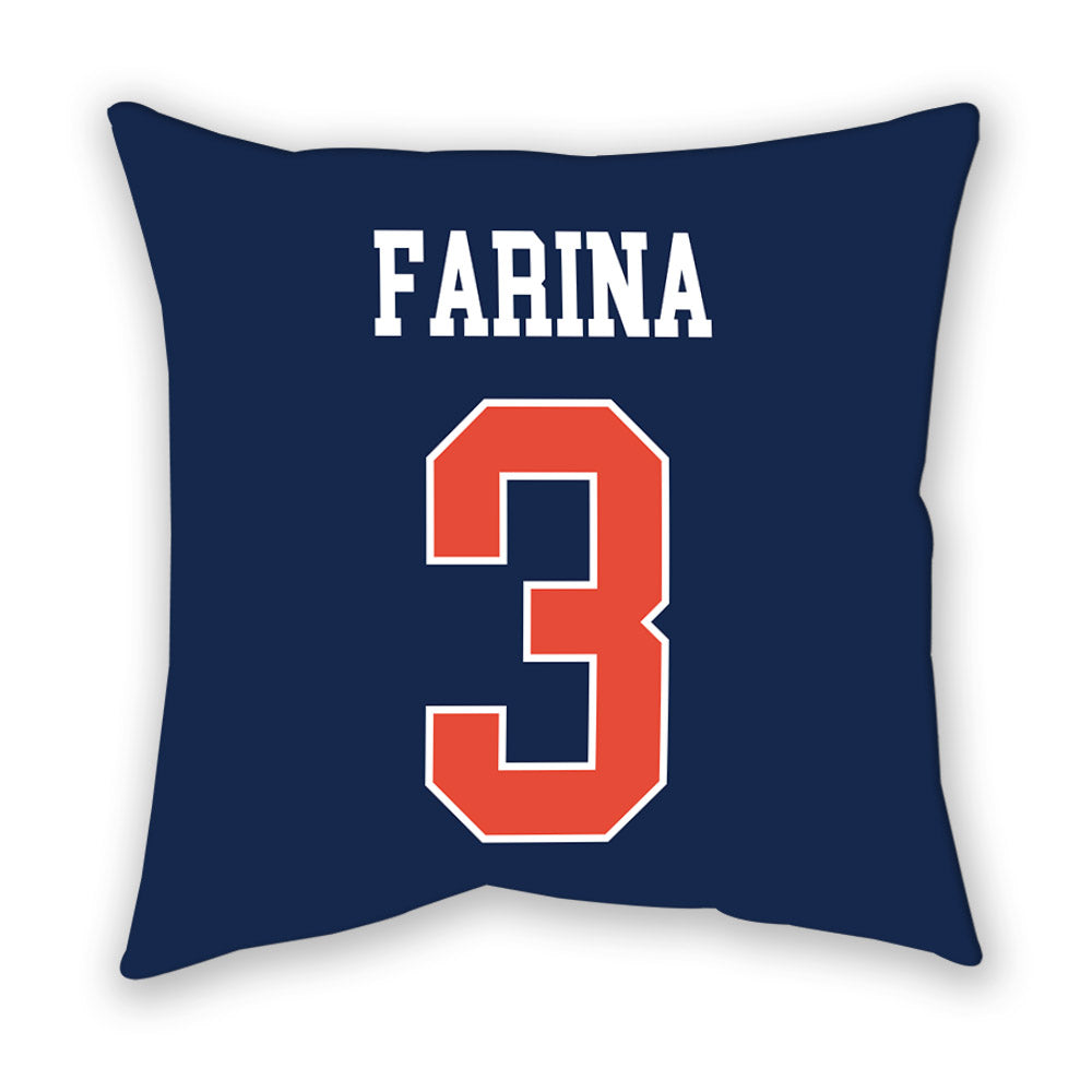 Illinois - NCAA Baseball : Michael Farina - Pillow-1