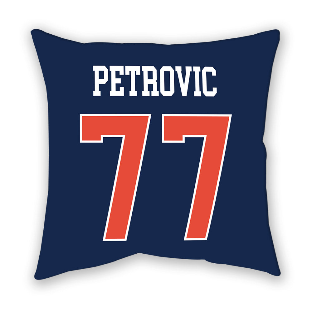 Illinois - NCAA Men's Basketball : Mihailo Petrovic - Pillow-1