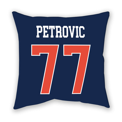 Illinois - NCAA Men's Basketball : Mihailo Petrovic - Pillow-1