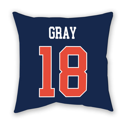 Illinois - NCAA Football : Jack Gray - Pillow-1