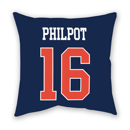 Illinois - NCAA Women's Volleyball : Ashlyn Philpot - Pillow-1