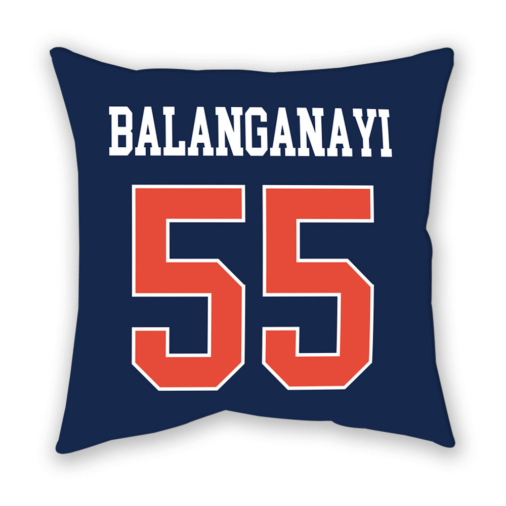Illinois - NCAA Football : Tony Balanganayi - Pillow-1