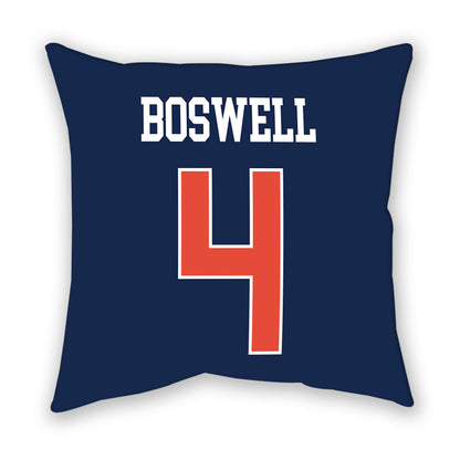 Illinois - NCAA Men's Basketball : Kylan Boswell - Pillow-1