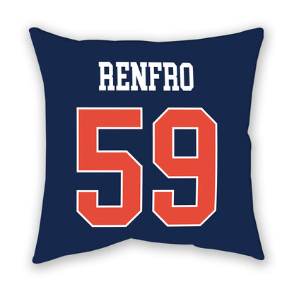 Illinois - NCAA Football : Jake Renfro - Pillow-1