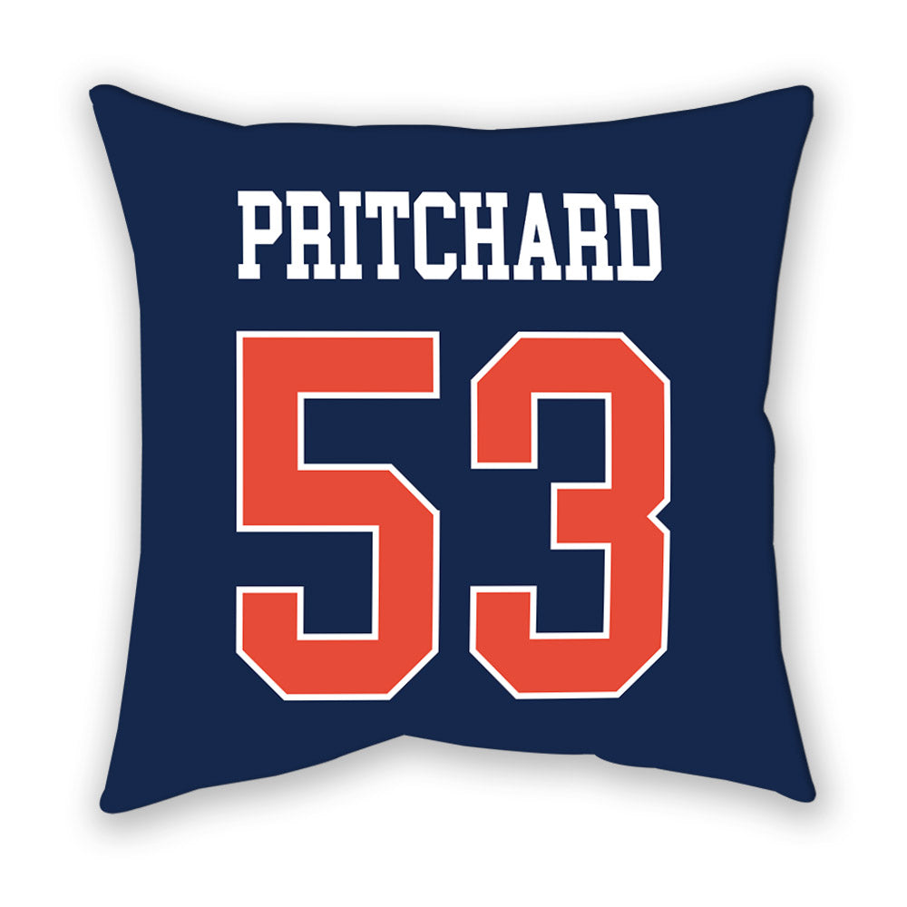Illinois - NCAA Football : Kai Pritchard - Pillow-1