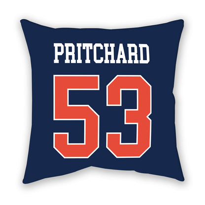 Illinois - NCAA Football : Kai Pritchard - Pillow-1