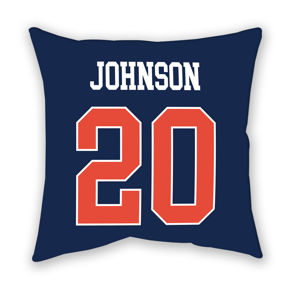 Illinois - NCAA Baseball : Ryan Johnson - Pillow-1
