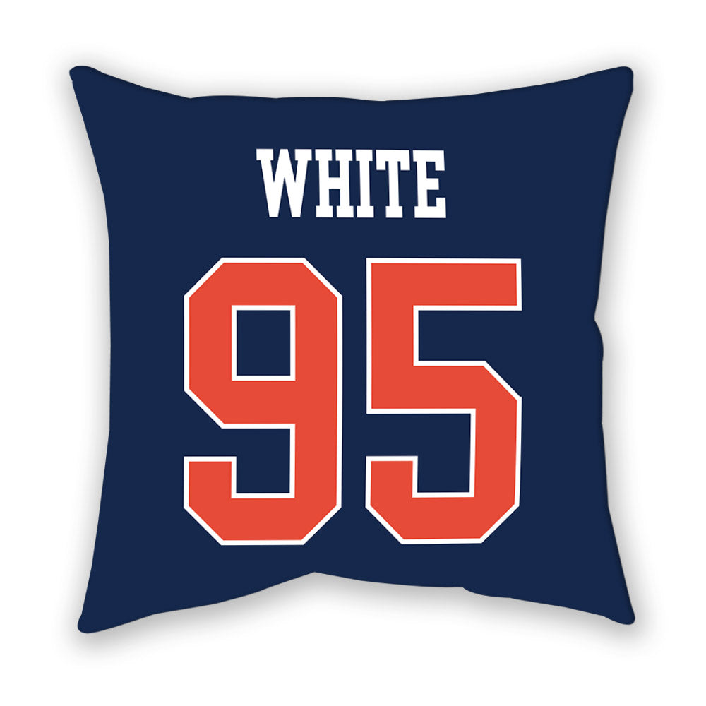 Illinois - NCAA Football : Isaiah White - Pillow-1