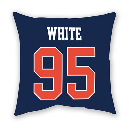 Illinois - NCAA Football : Isaiah White - Pillow-1