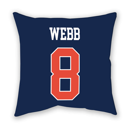 Illinois - NCAA Women's Soccer : Sutton Webb - Pillow-1