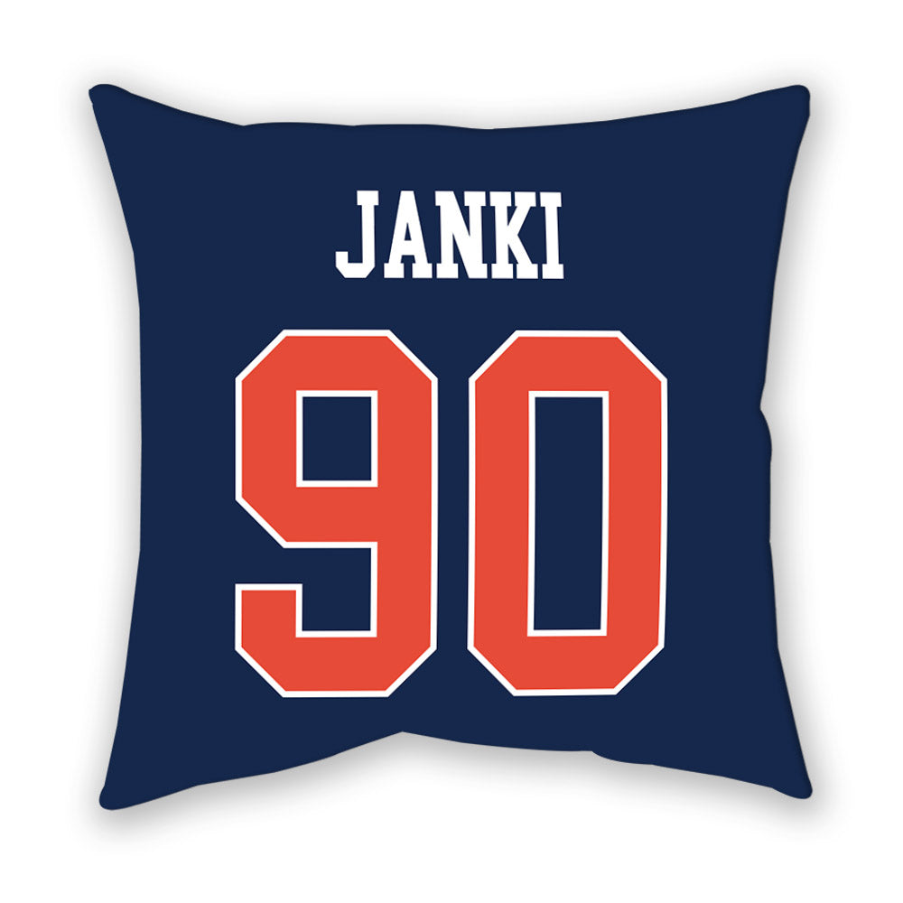 Illinois - NCAA Football : Carter Janki - Pillow-1