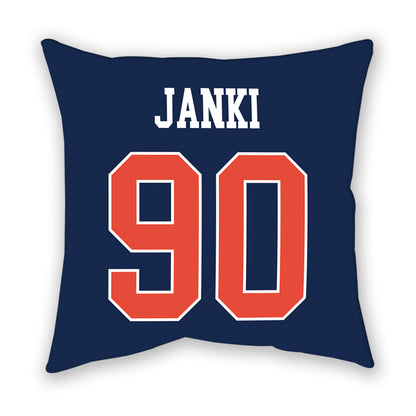 Illinois - NCAA Football : Carter Janki - Pillow-1