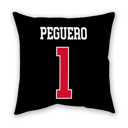 Houston - NCAA Women's Basketball : Briana Peguero - Legacy Pillow-1