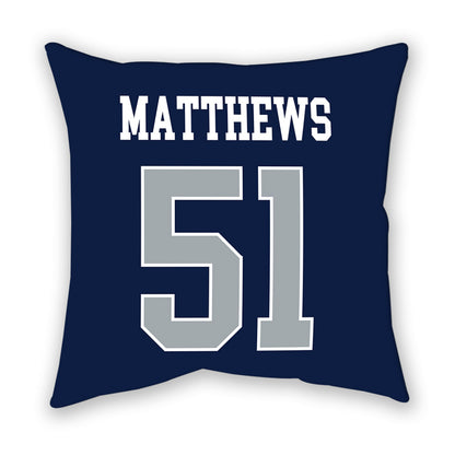 Penn State - NCAA Men's Lacrosse : Liam Matthews - Pillow-1