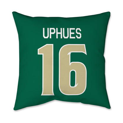 USF - NCAA Women's Lacrosse : Ava Uphues - Graphic Pillow 16x16-1