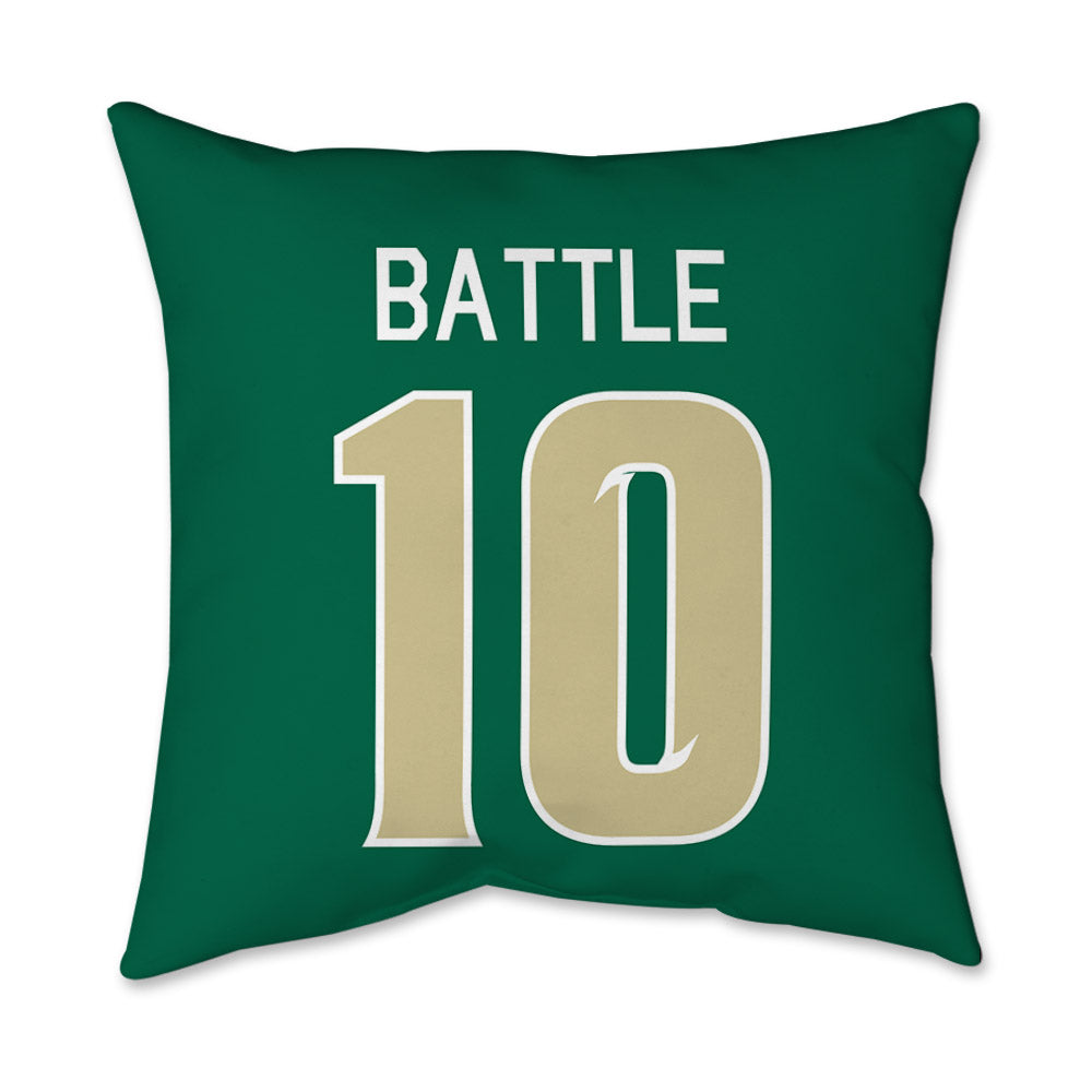 USF - NCAA Women's Basketball : Edyn Battle - Graphic Pillow 16x16-1