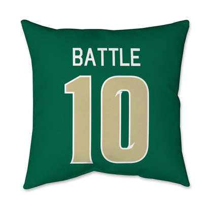 USF - NCAA Women's Basketball : Edyn Battle - Graphic Pillow 16x16-1