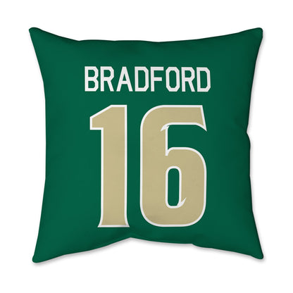 USF - NCAA Football : Jayden Bradford - Graphic Pillow 16x16-1