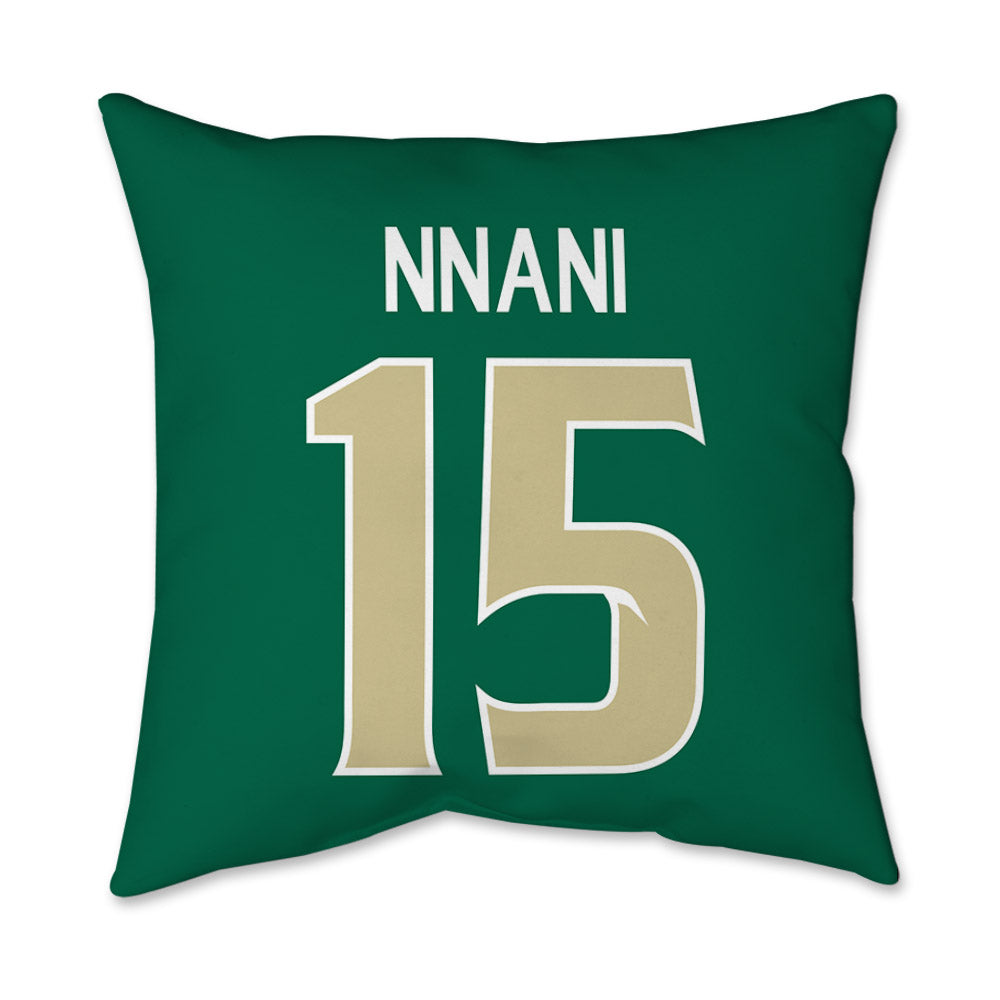 USF - NCAA Men's Basketball : Onyx Nnani - Graphic Pillow 16x16-1