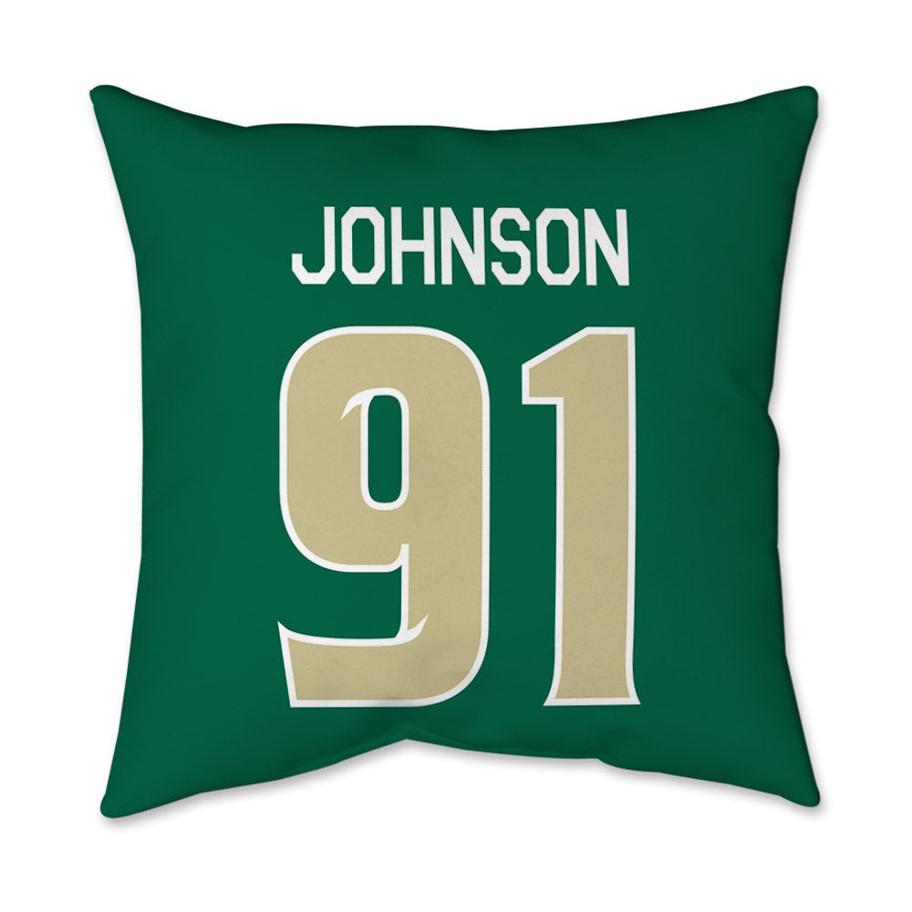 USF - NCAA Women's Lacrosse : Kalina "KJ" Johnson - Graphic Pillow 16x16-1