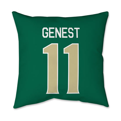 USF - NCAA Beach Volleyball : Ryann Genest - Graphic Pillow 16x16-1
