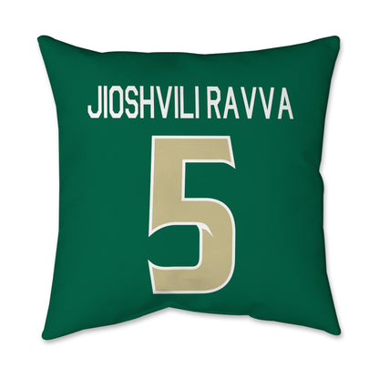 USF - NCAA Women's Volleyball : Nina Jioshvili Ravva - Graphic Pillow 16x16-1
