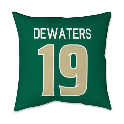 USF - NCAA Softball : Abbie DeWaters - Graphic Pillow 16x16-1