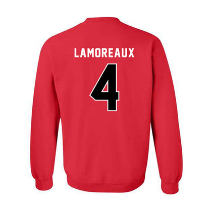 Fairfield - NCAA Women's Basketball : Kaety Lamoreaux - Crewneck Sweatshirt-1