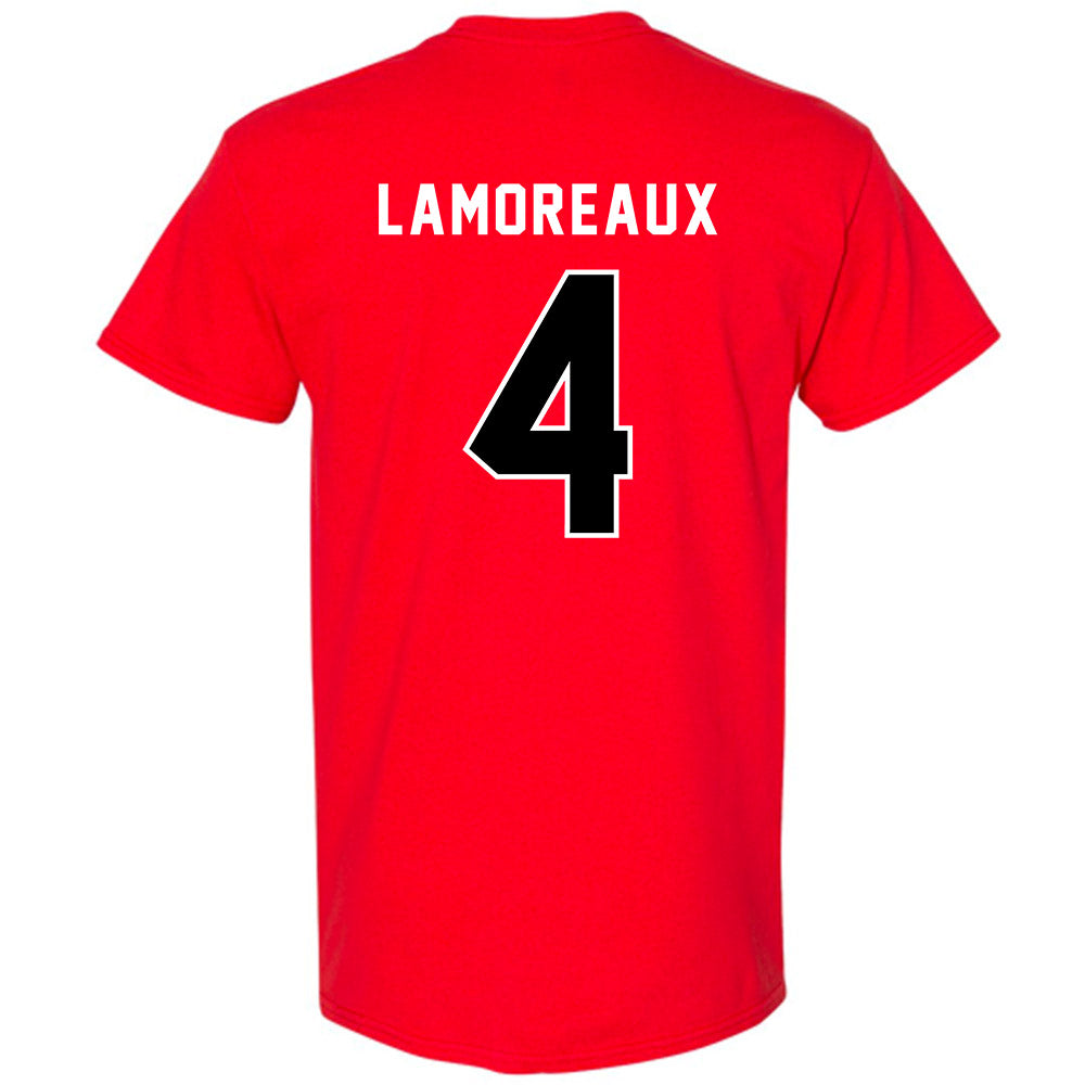 Fairfield - NCAA Women's Basketball : Kaety Lamoreaux - T-Shirt-1