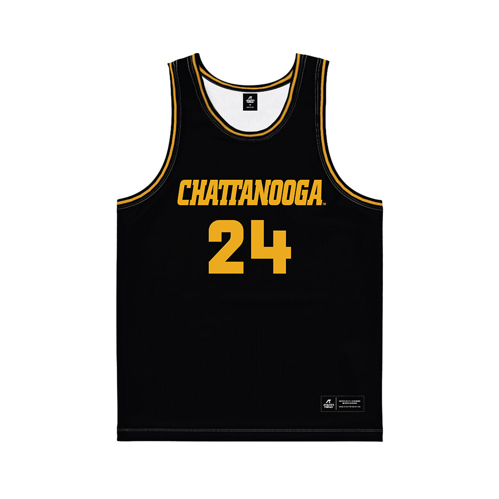 UTC - NCAA Women's Basketball : Aaliyah Story - Black Basketball Jersey-0