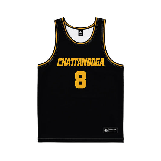 UTC - NCAA Women's Basketball : Evie Bruce - Black Basketball Jersey-0