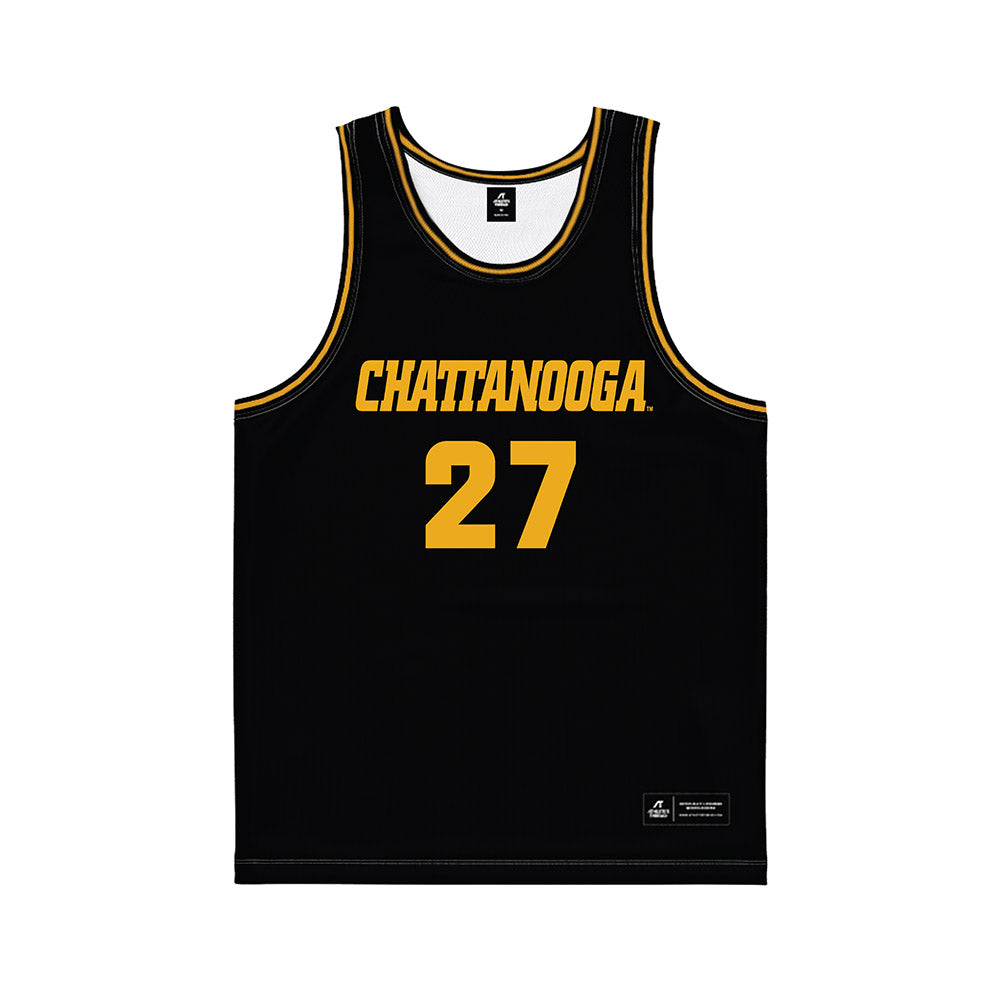 UTC - NCAA Women's Basketball : Gabrielle Grooms - Black Basketball Jersey-0