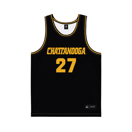UTC - NCAA Women's Basketball : Gabrielle Grooms - Black Basketball Jersey-0