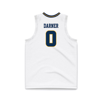 UTC - NCAA Men's Basketball : Tate Darner - White Basketball Jersey-1
