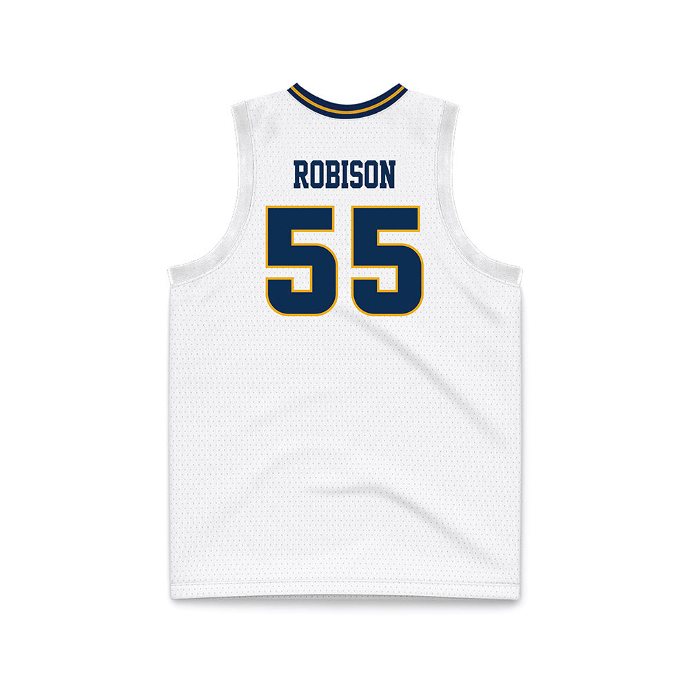 UTC - NCAA Men's Basketball : Parker Robison - White Basketball Jersey-1