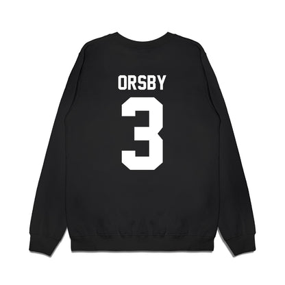 Arkansas - NCAA Women's Basketball : Allannah Orsby - Vintage Shersey Premium Crewneck Sweatshirt-1