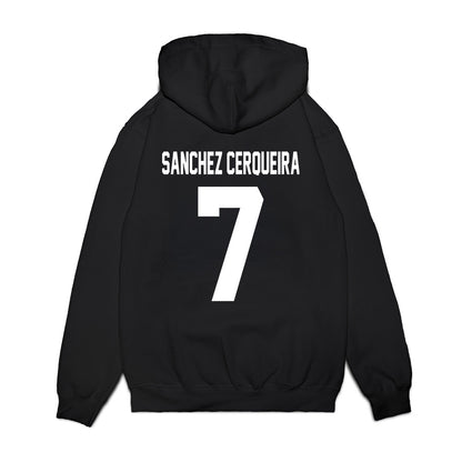Arkansas - NCAA Women's Basketball : Cristina Sanchez Cerqueira - Vintage Shersey Premium Hooded Sweatshirt-1