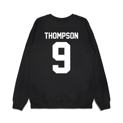 Arkansas - NCAA Men's Basketball : Davion Thompson - Vintage Shersey Premium Crewneck Sweatshirt-1