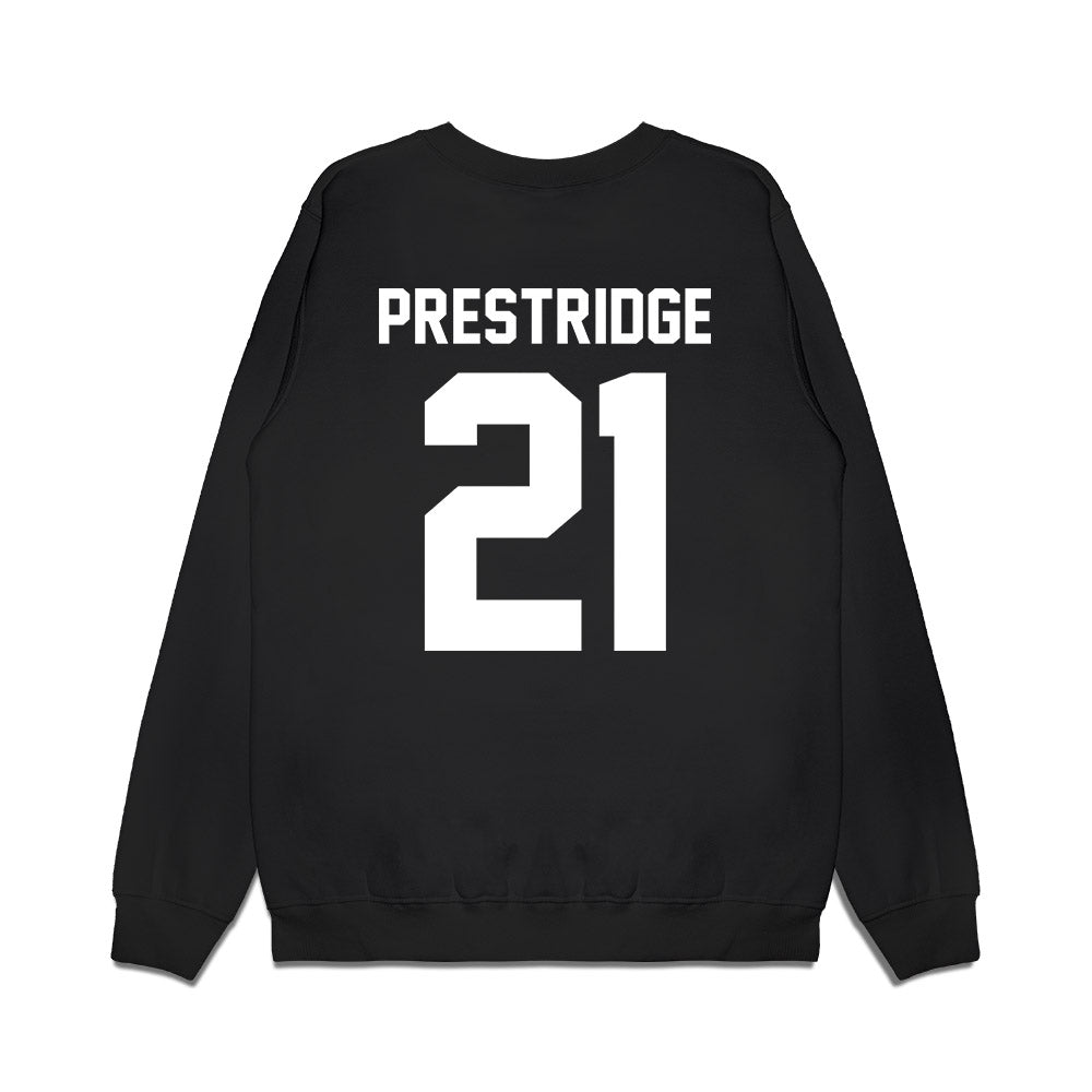Arkansas - NCAA Women's Basketball : Kyiah Prestridge - Vintage Shersey Premium Crewneck Sweatshirt-1