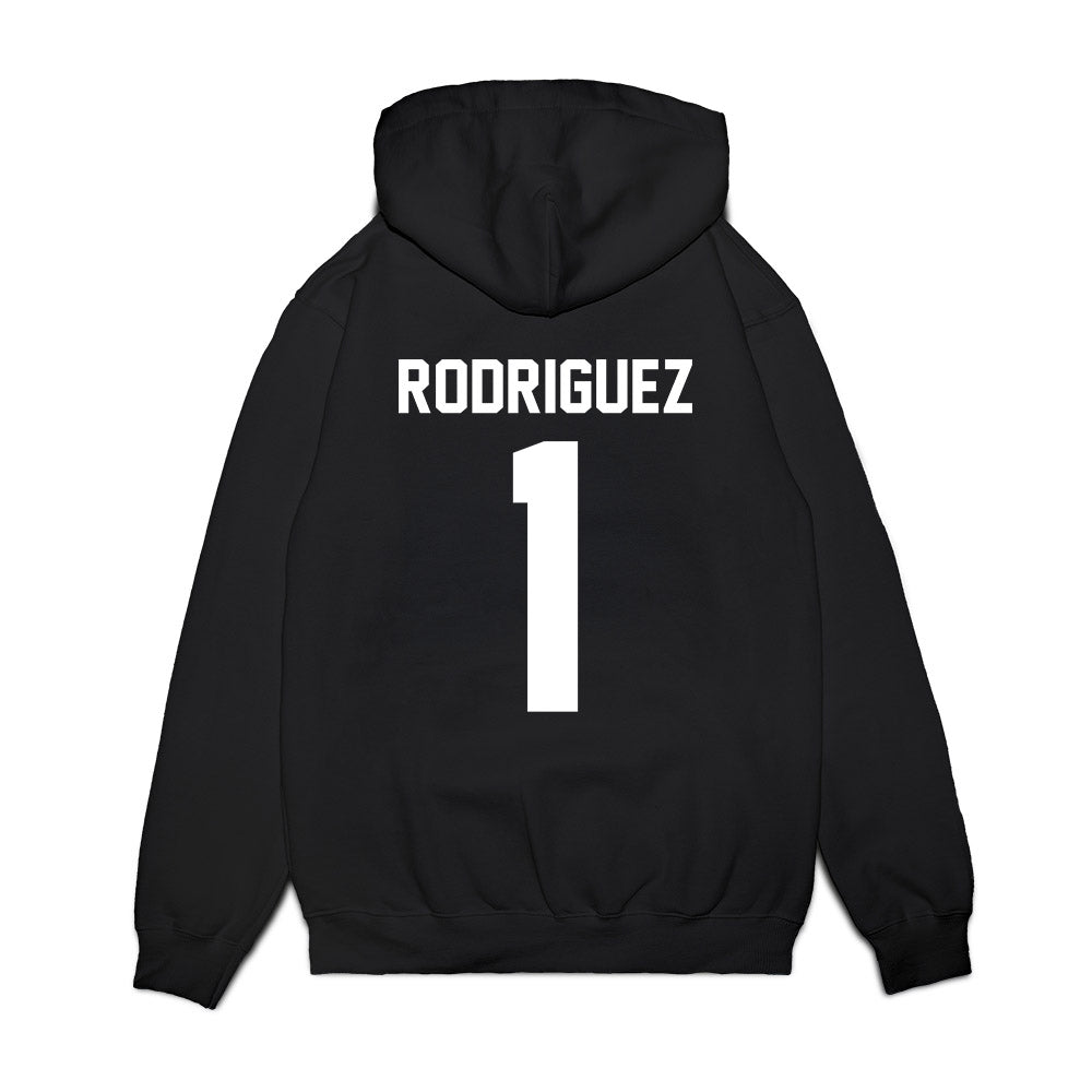 Arkansas - NCAA Women's Basketball : Maria Rodriguez - Vintage Shersey Premium Hooded Sweatshirt-1