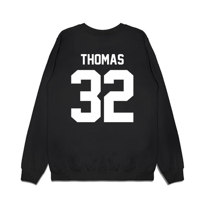 Arkansas - NCAA Women's Basketball : D'Asia Thomas - Vintage Shersey Premium Crewneck Sweatshirt-1
