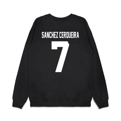 Arkansas - NCAA Women's Basketball : Cristina Sanchez Cerqueira - Vintage Shersey Premium Crewneck Sweatshirt-1