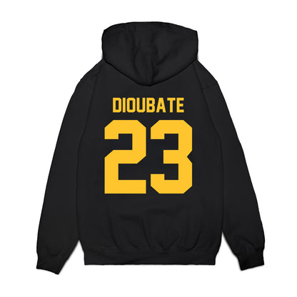 LSU - NCAA Men's Basketball : Mouhamed Dioubate - Vintage Shersey Premium Hooded Sweatshirt-1